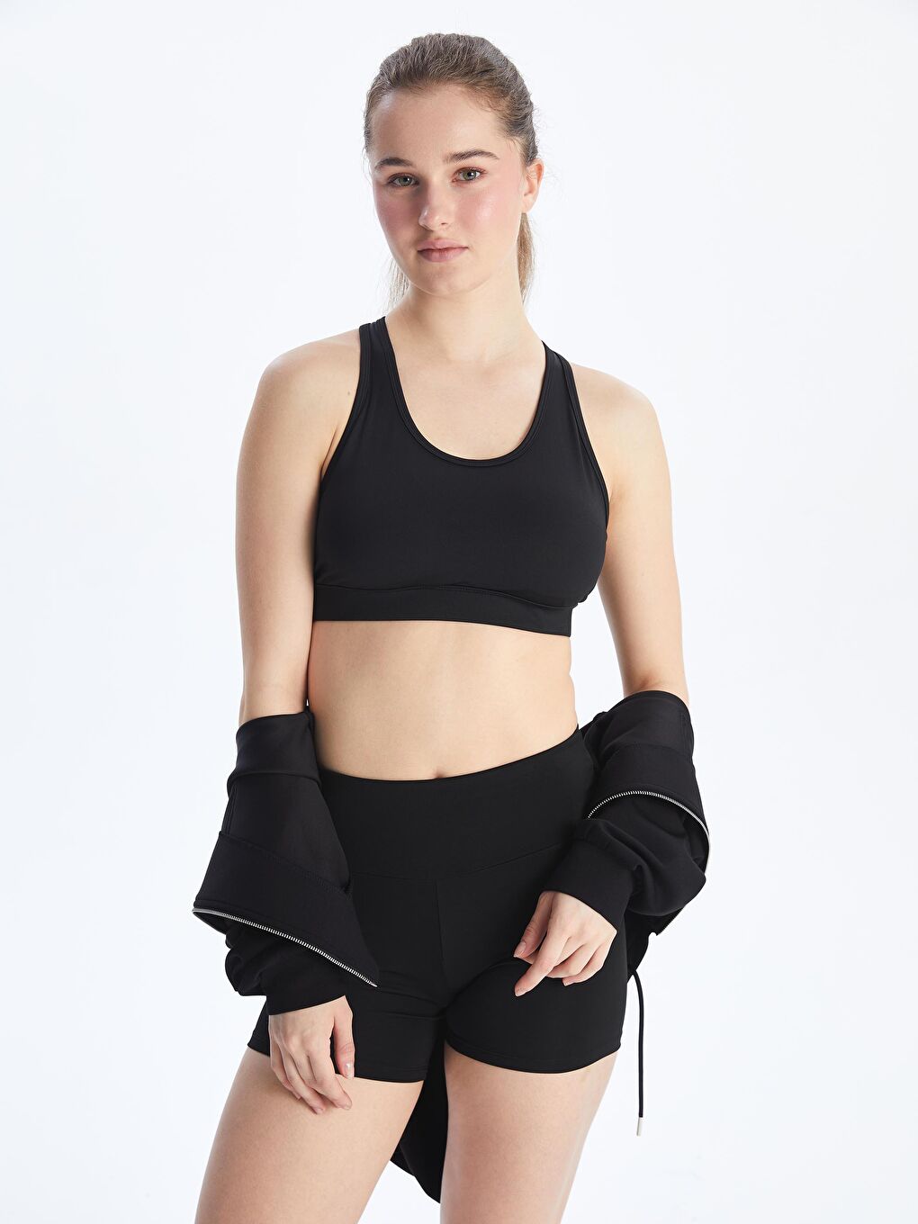 Non-Wired Stitched Padded Sports Bra -S5G813Z8-CVL