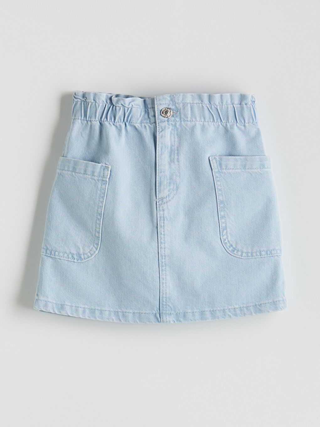 Girl BLUE Denim Skirt -S5G838Z4-V2T