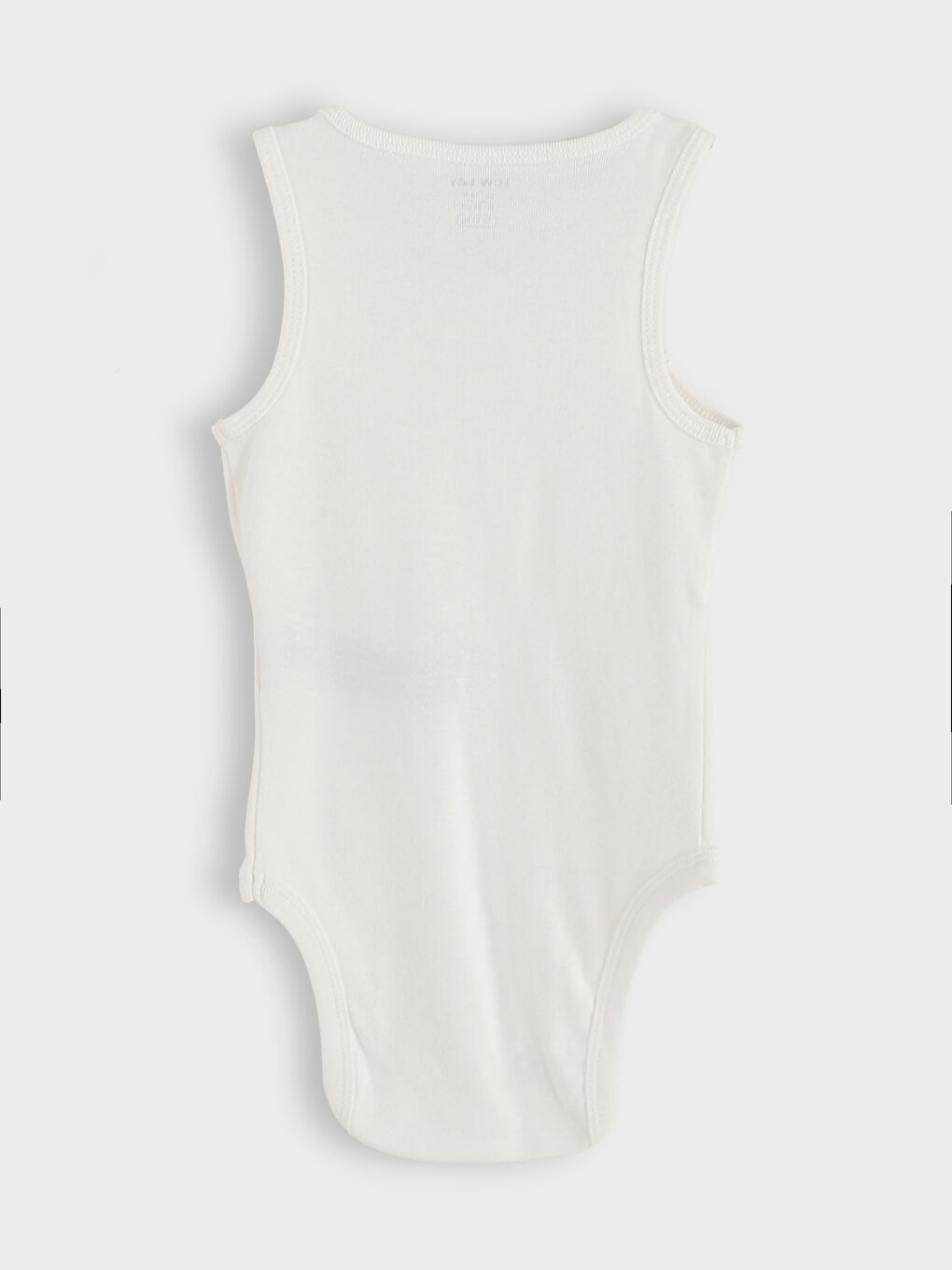 Crew Neck Baby Girls' Snap Bodysuit 2 Pack-3