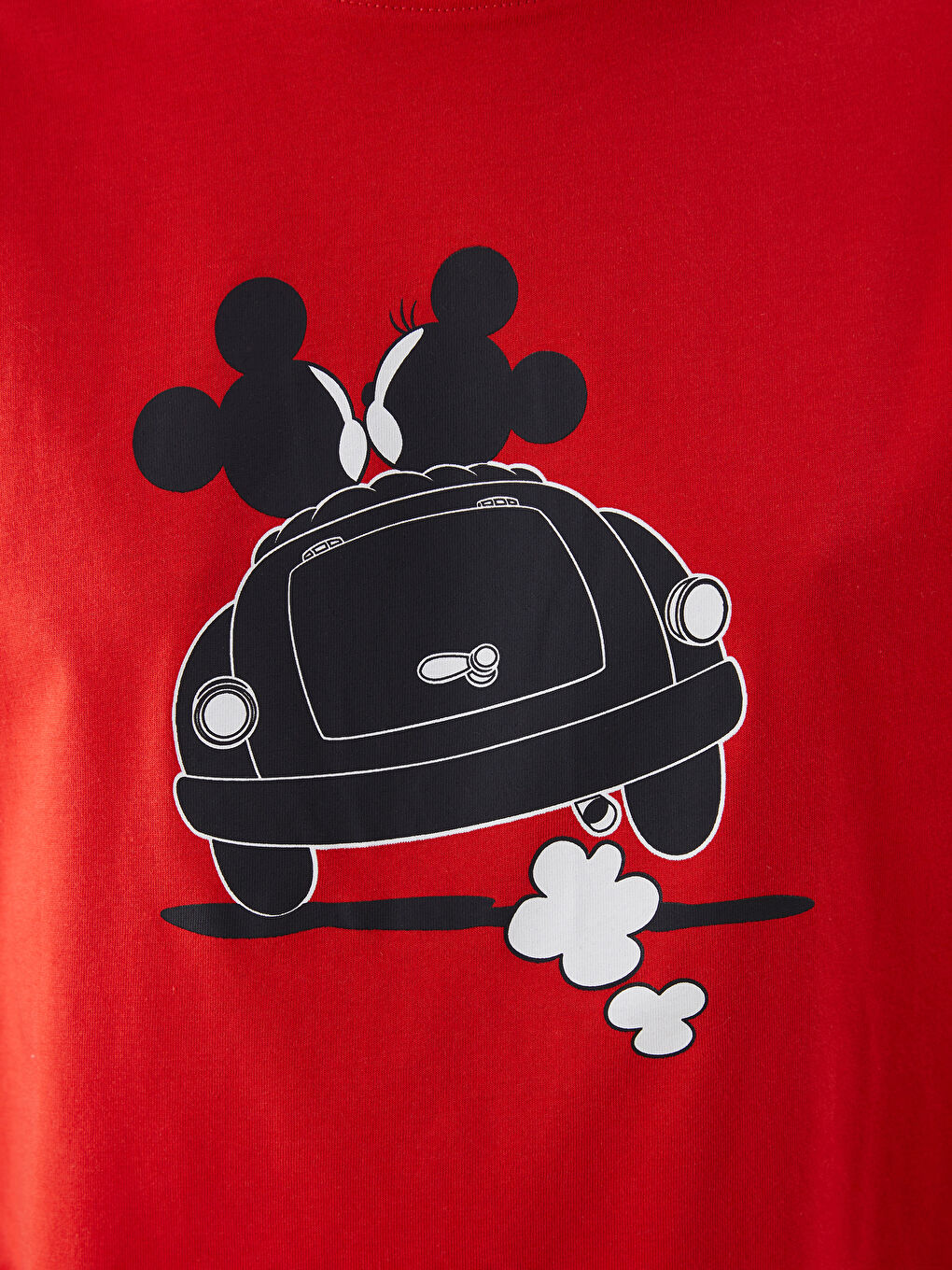 Ženska majica sa otiskom Mickey Mouse i okruglim izrezom -S5G912Z8-GZX