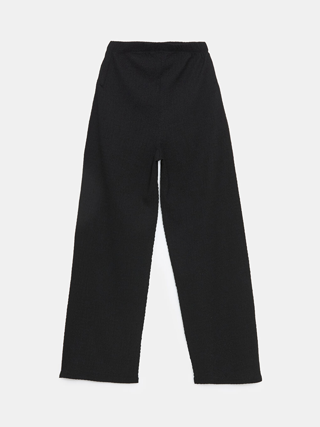 Elasticated Waist Textured Women's Trousers -S5G920Z8-CVL