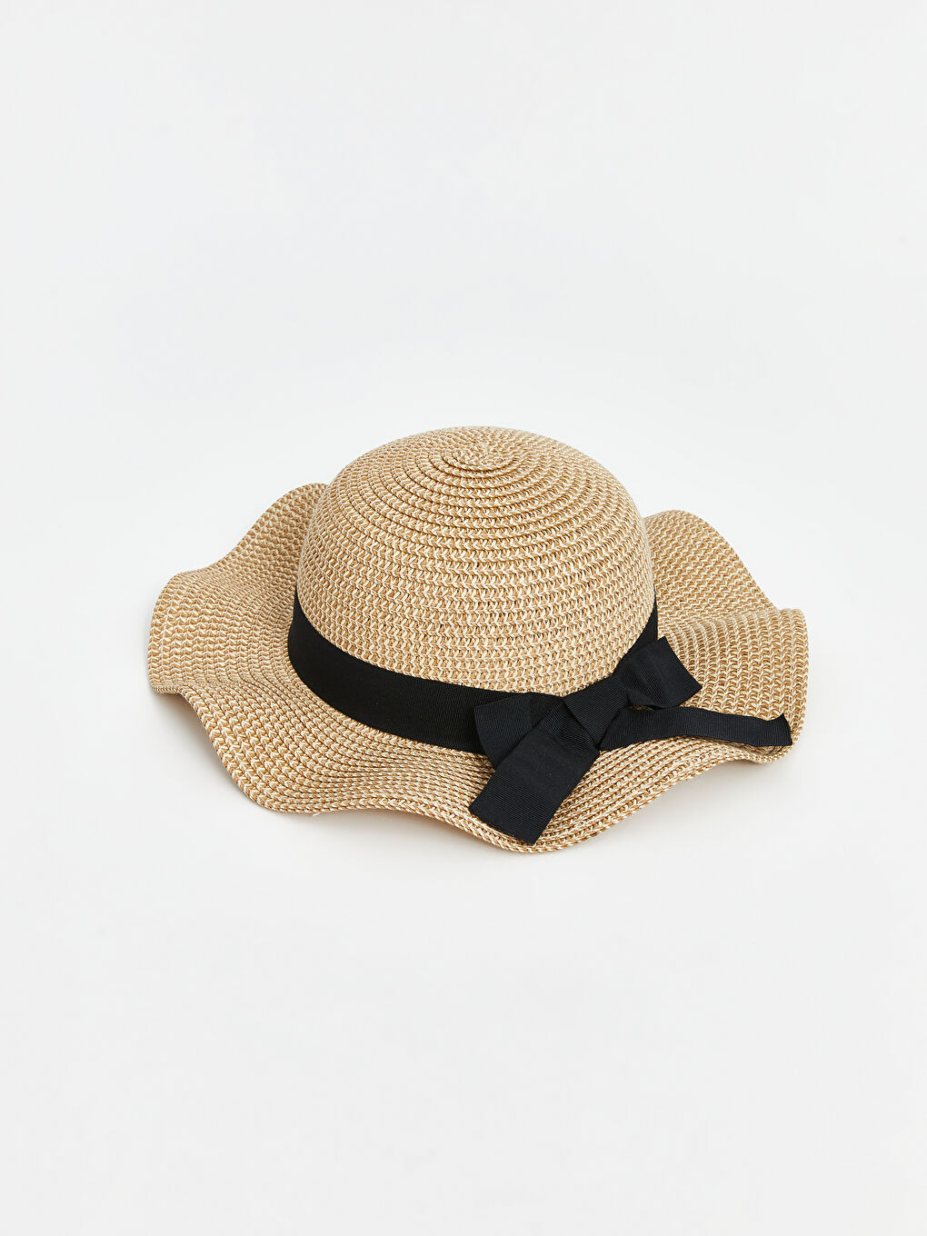 LCW ACCESSORIES Bej Kız Çocuk Hasır Şapka - 2