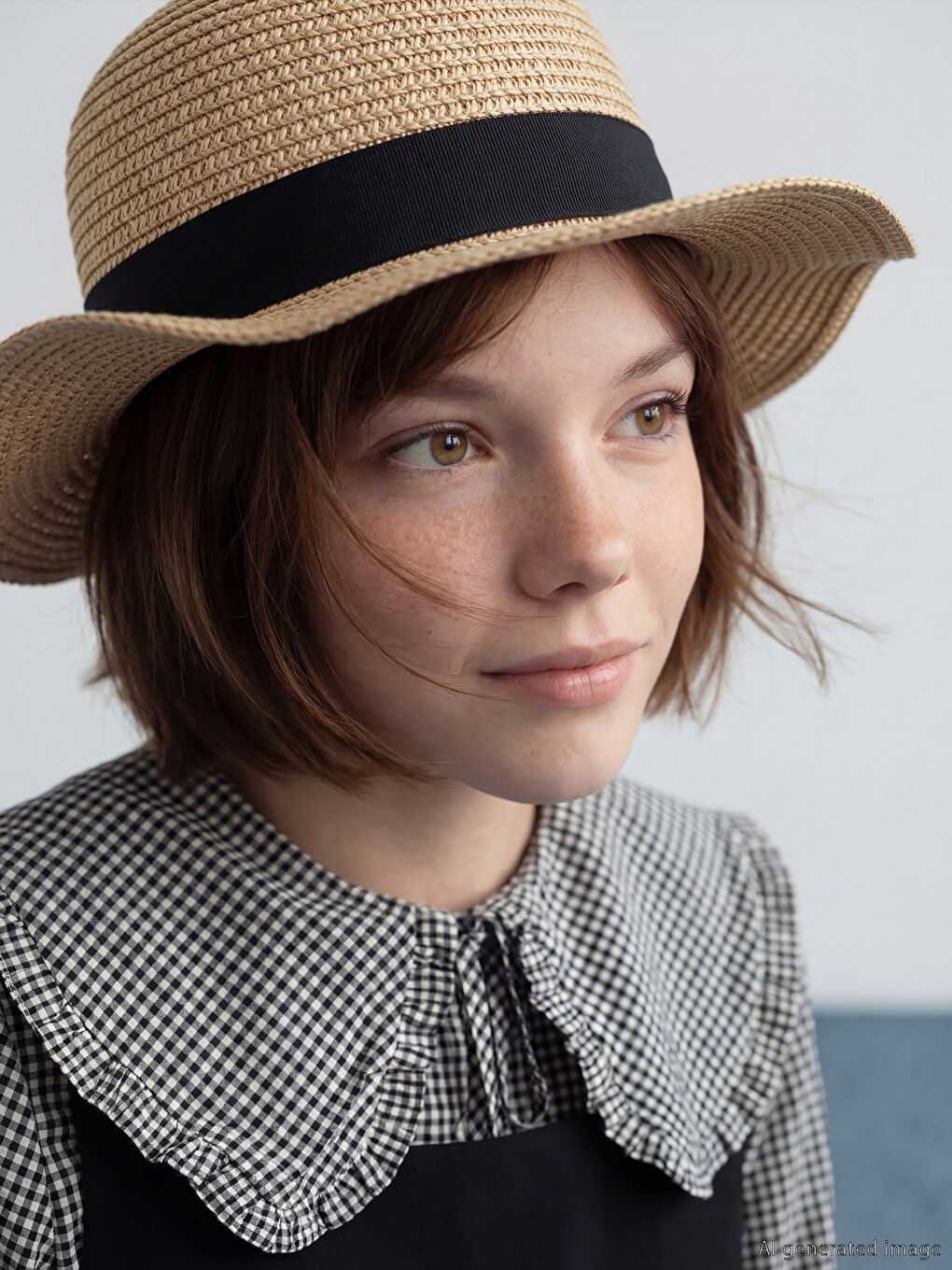 قبعة القش للبنات