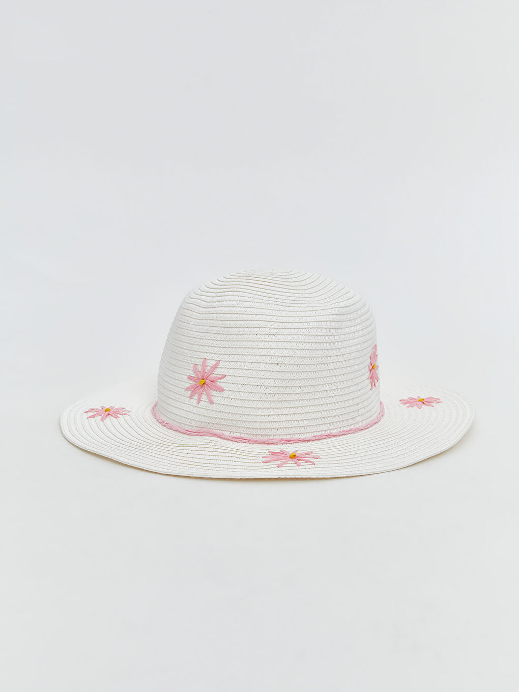 Girl WHITE Straw Hat -S5G969Z4-J5E