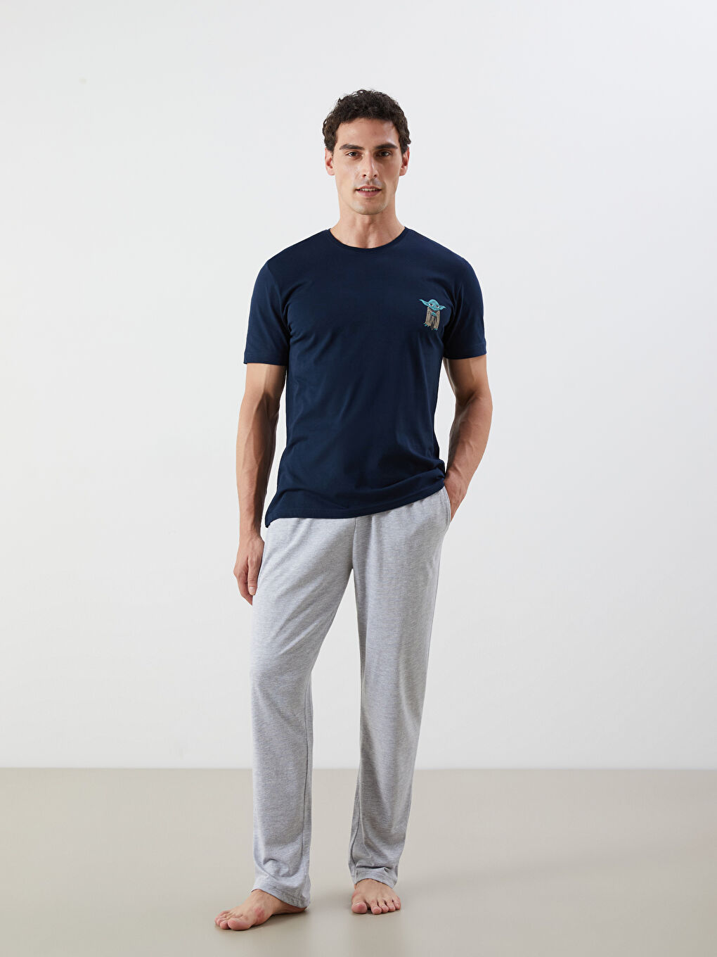 LC WAIKIKI Man NAVY Pyjama Set -S5GA60Z8-RFF
