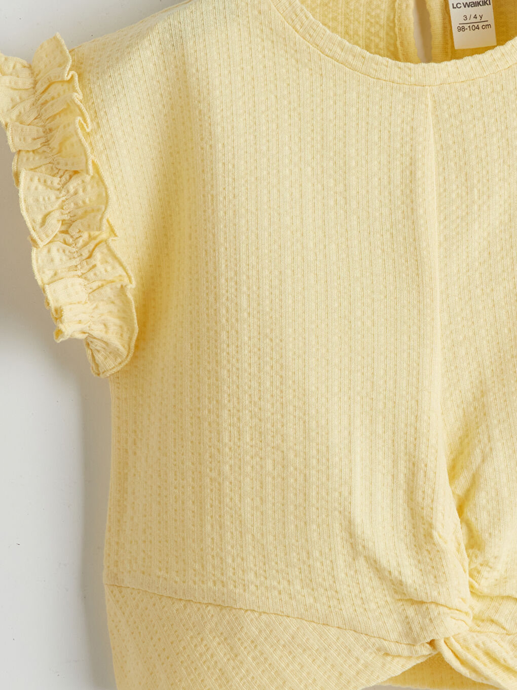 Girl YELLOW T-Shirt -S5GA85Z1-FQJ
