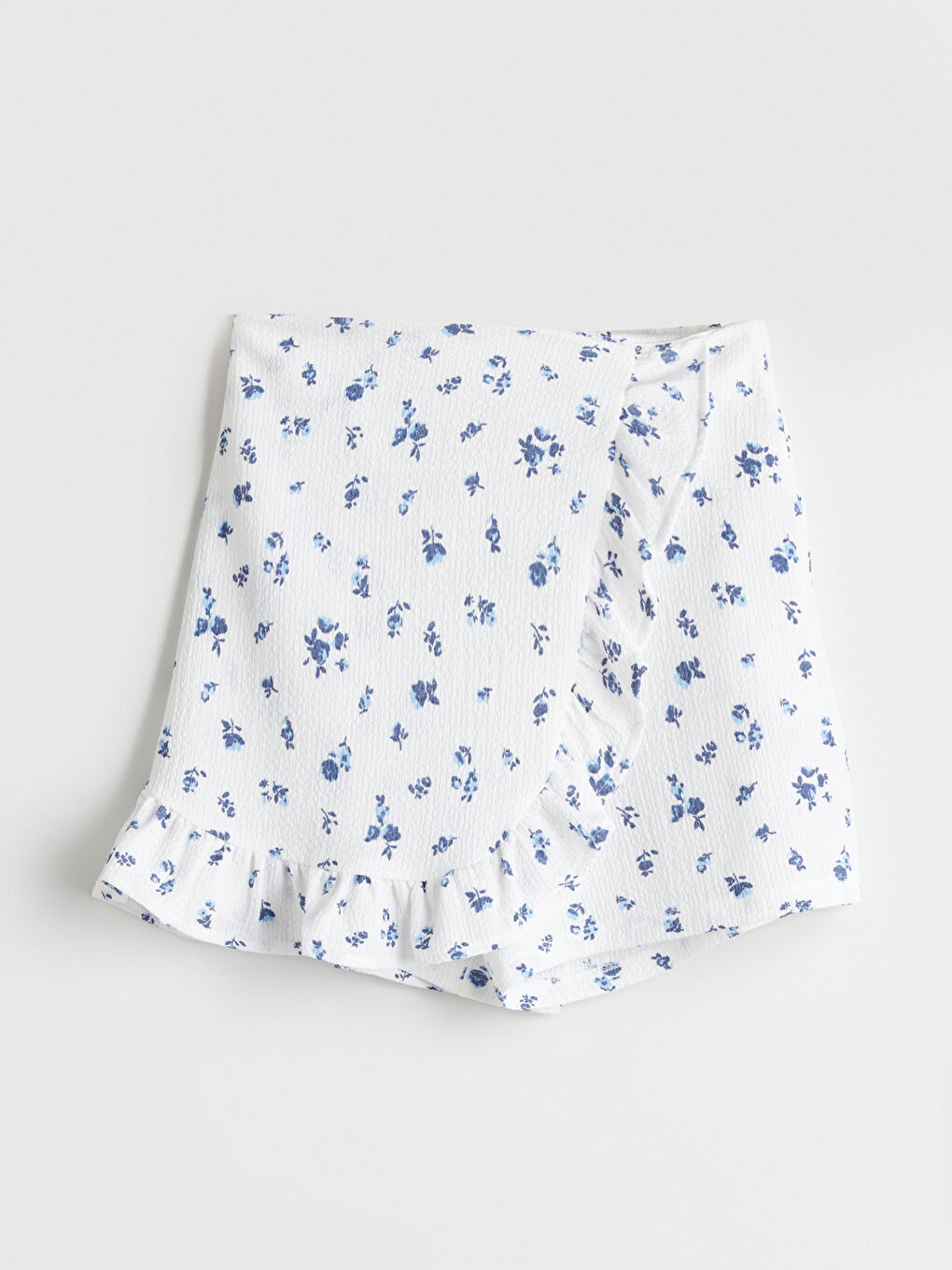 LC Waikiki Floral Girl's Short Skirt with Elastic Waist -S5GB01Z4-LRA