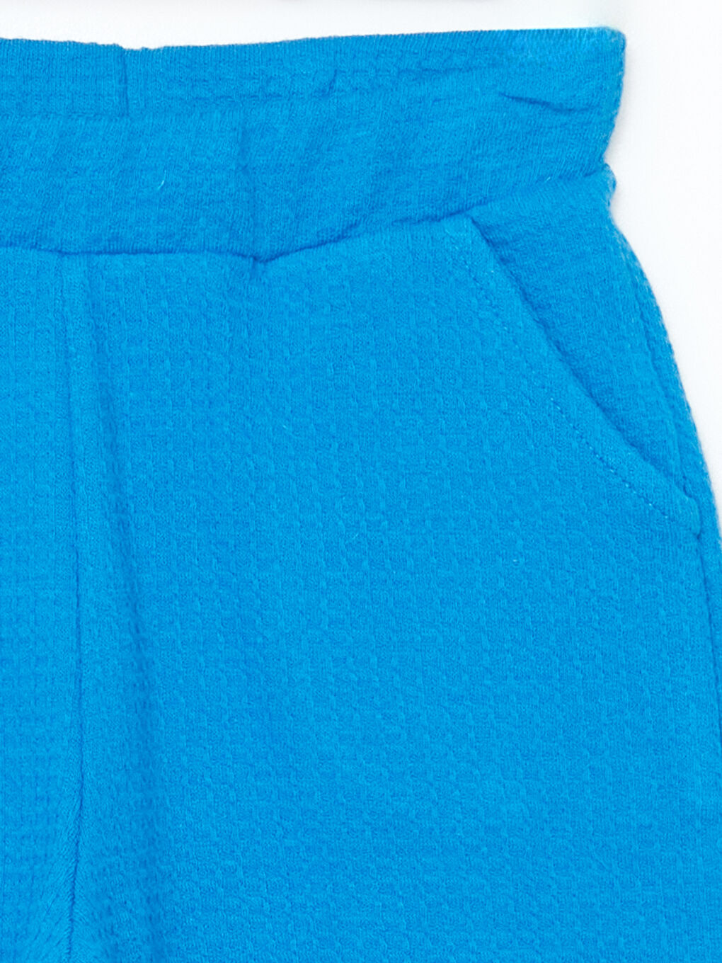 Elastic Waist Textured Girls' Shorts -S5GB97Z4-HFU