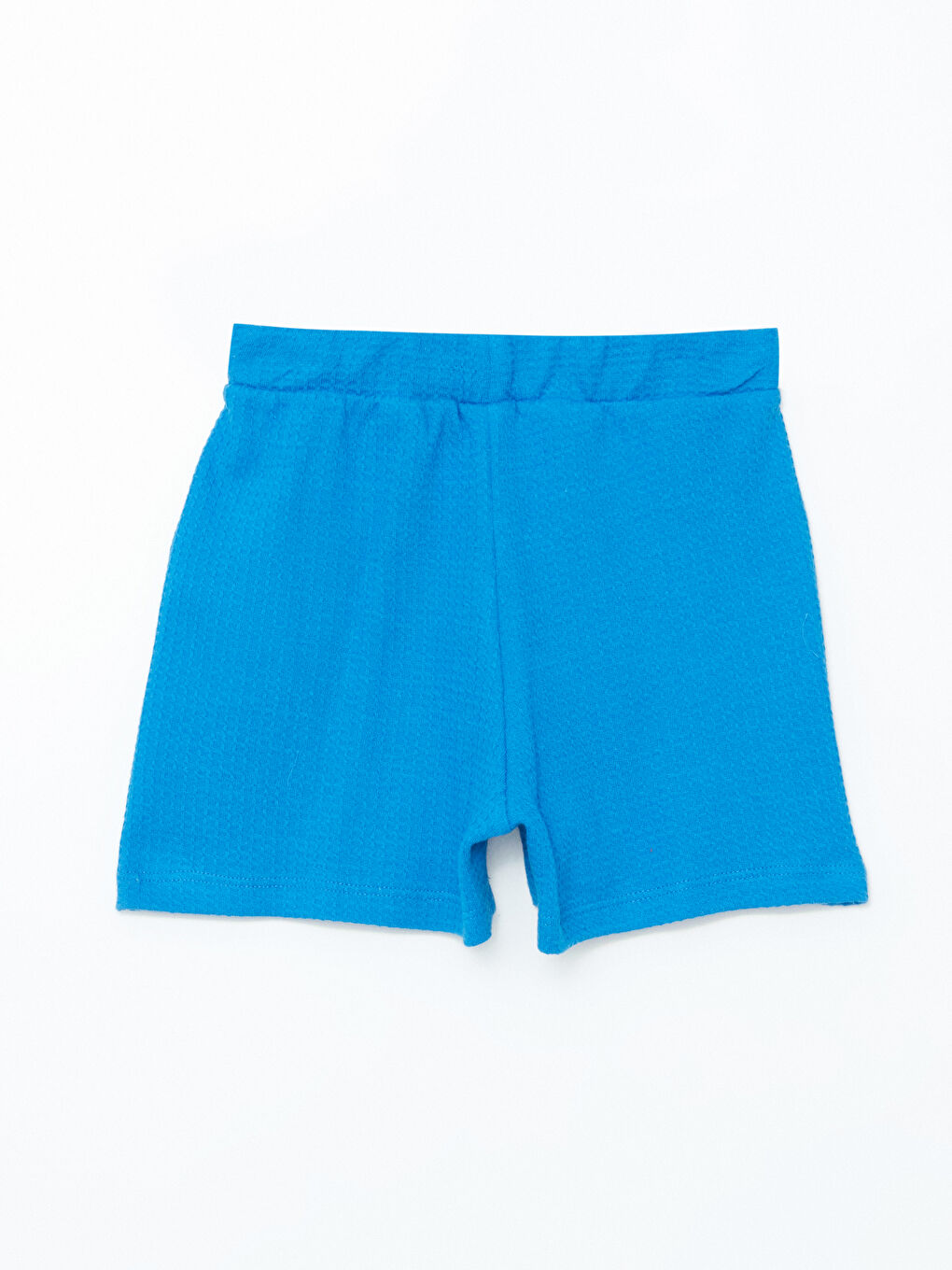 Elastic Waist Textured Girls' Shorts -S5GB97Z4-HFU