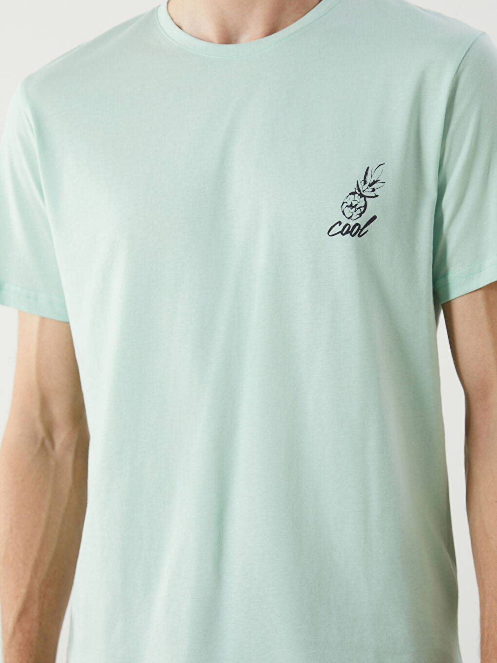 Yeşil Standart Kalıp Erkek Şortlu Pijama Takımı-2