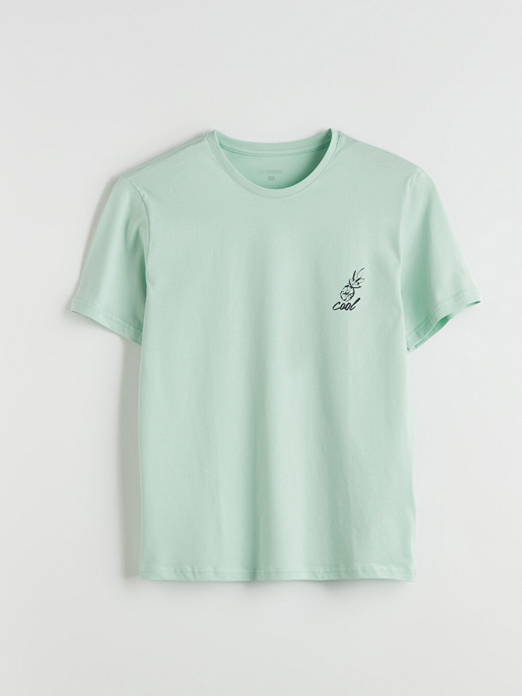 Yeşil Standart Kalıp Erkek Şortlu Pijama Takımı-5