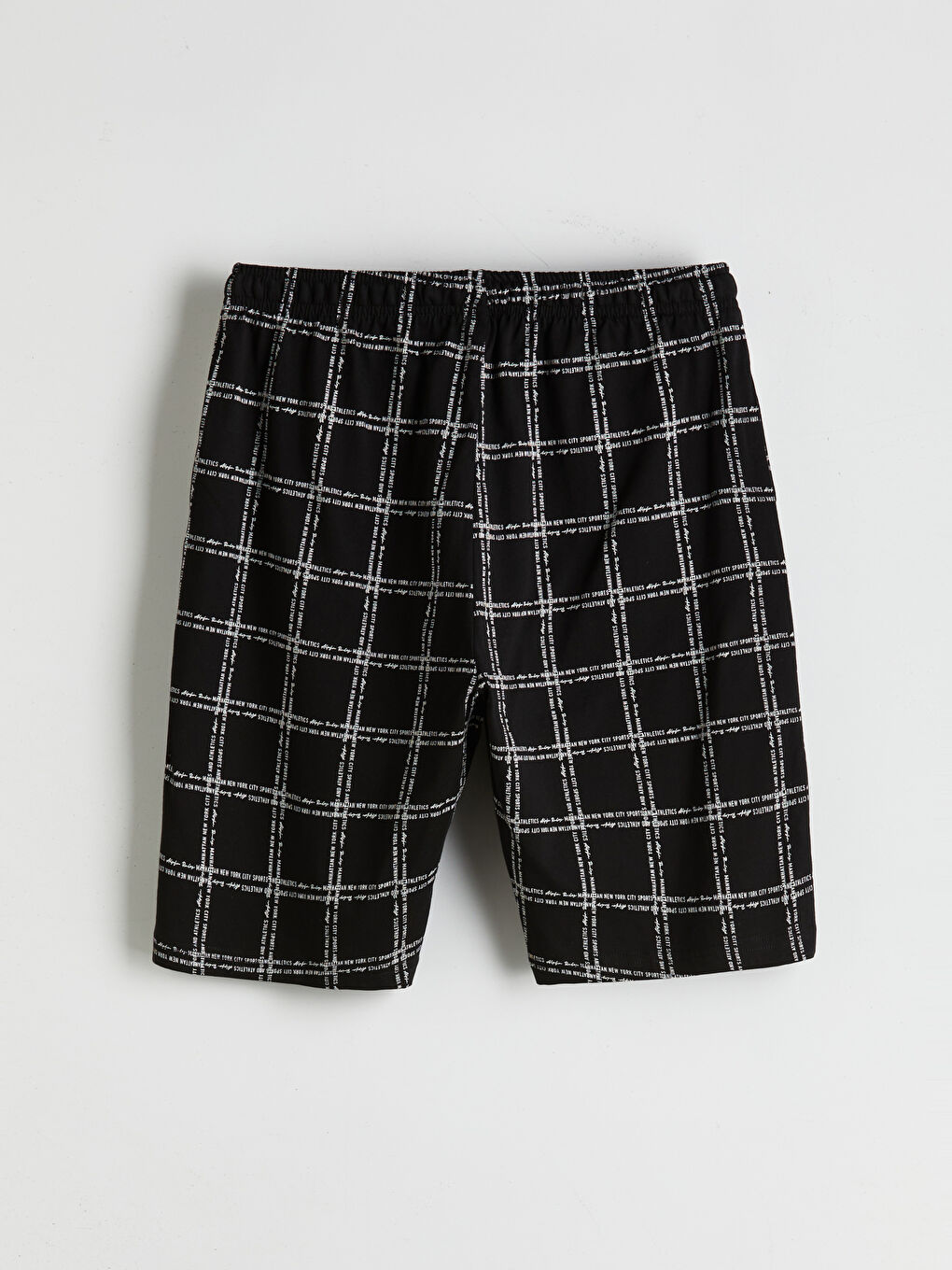 Bej Standart Kalıp Erkek Şortlu Pijama Takımı-8