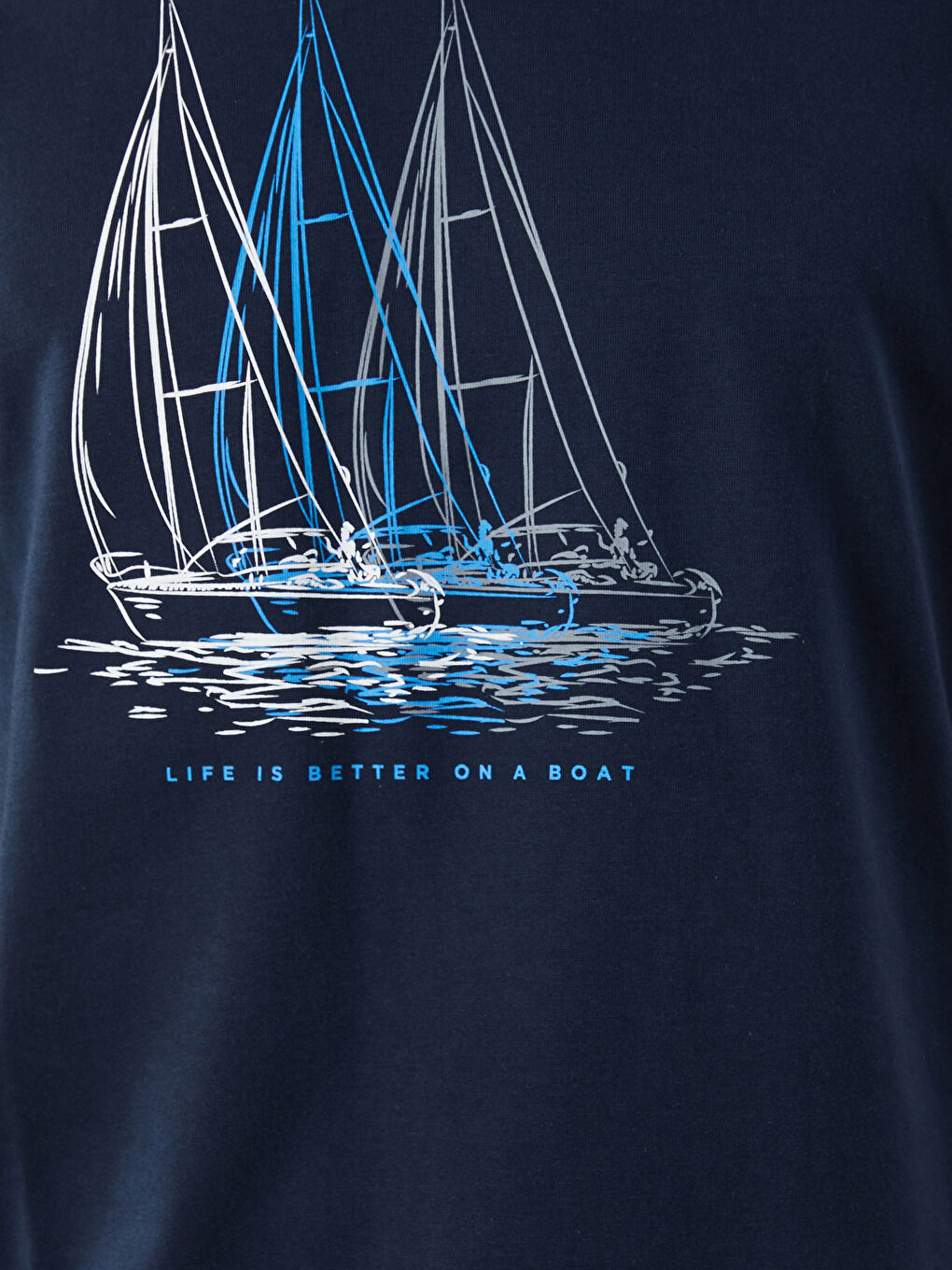 Lacivert Standart Kalıp Erkek Şortlu Pijama Takımı-2