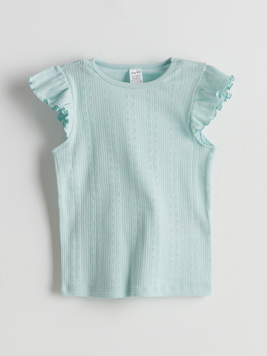 Crew Neck Baby Girl Pajama Set with Shorts -S5GC86Z1-YXJ