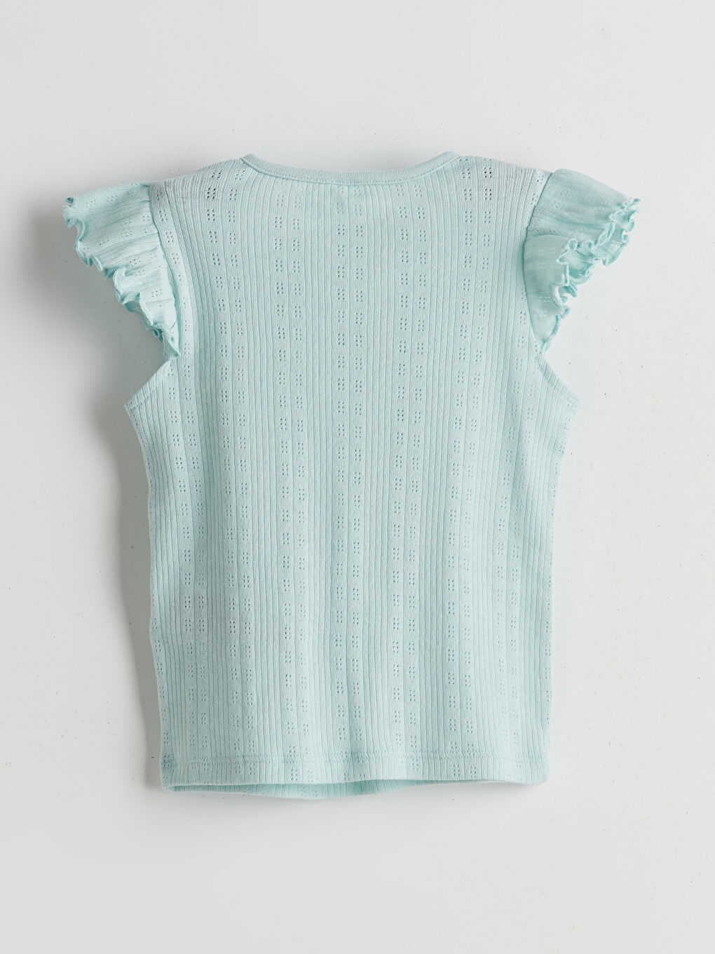 Crew Neck Baby Girl Pajama Set with Shorts -S5GC86Z1-YXJ