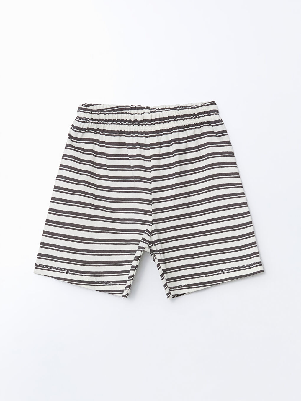 Antrasit Beli Lastikli Erkek Bebek Şort