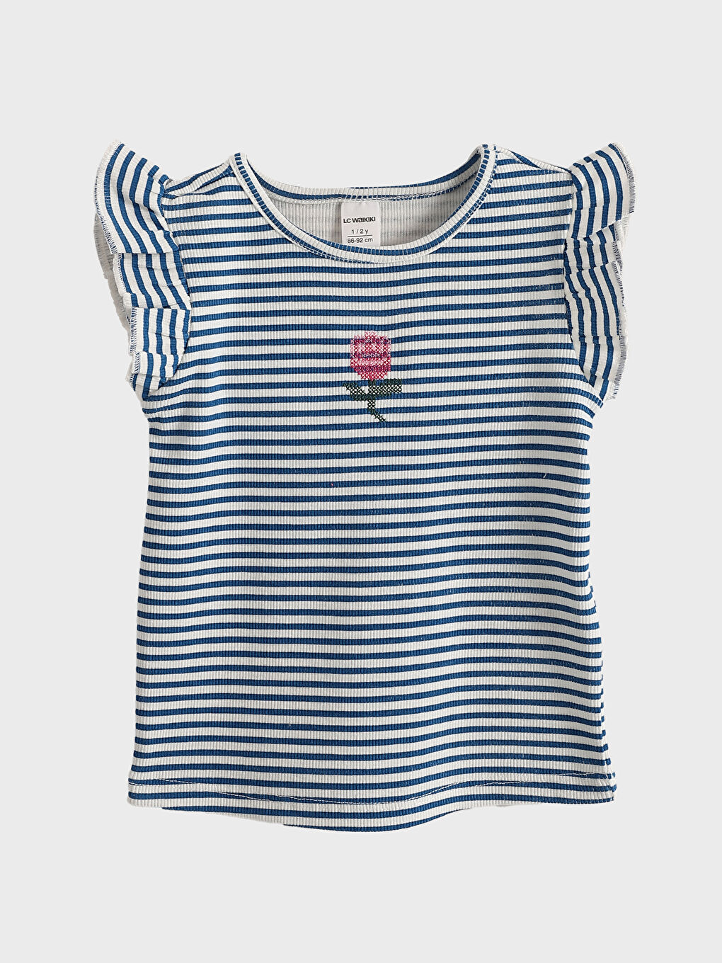 Crew Neck Girls' Tank Tops 2-Pack -S5GD94Z1-LGP