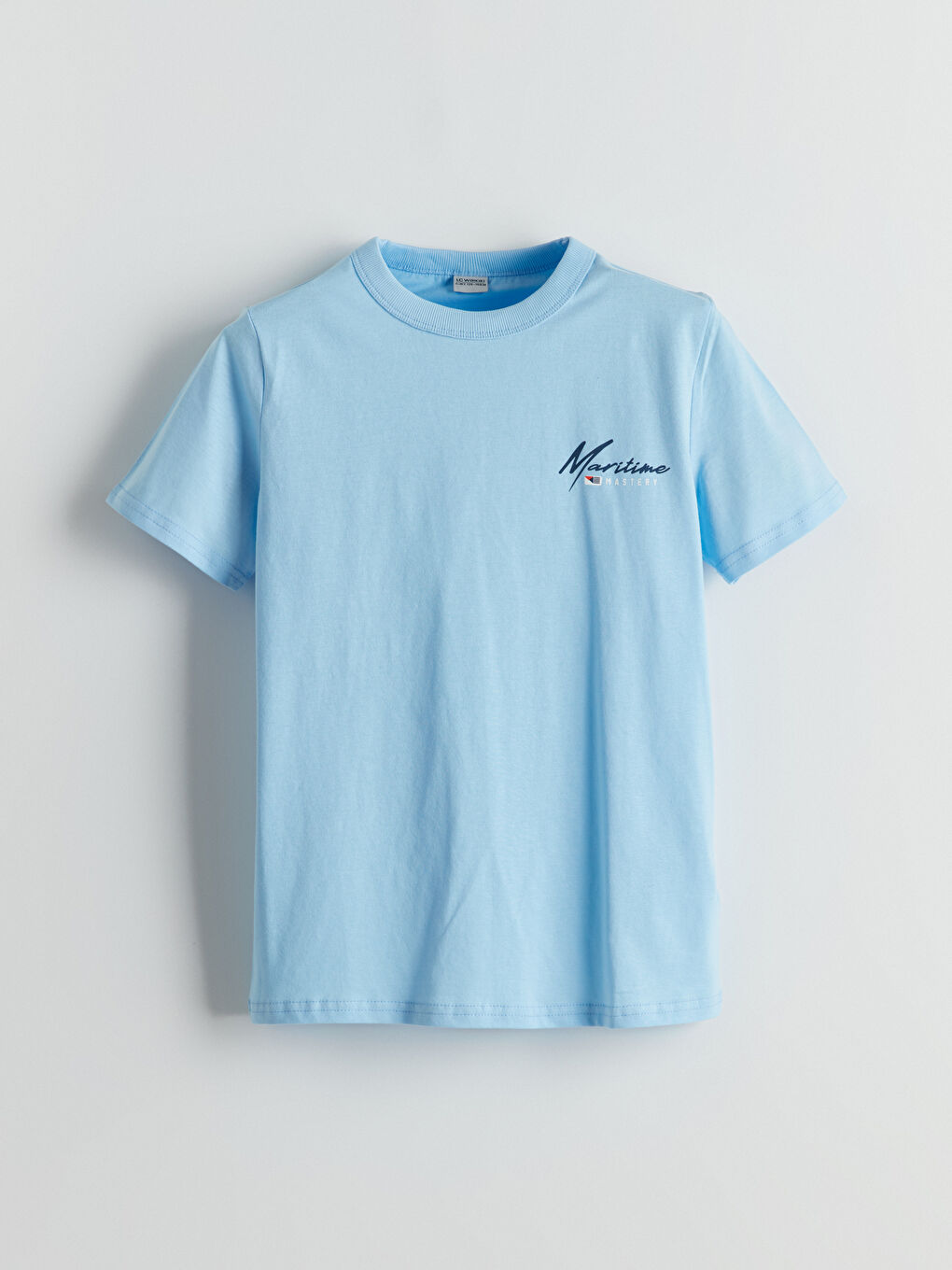 Crew Neck Boys' T-Shirt -S5GE55Z4-QXH