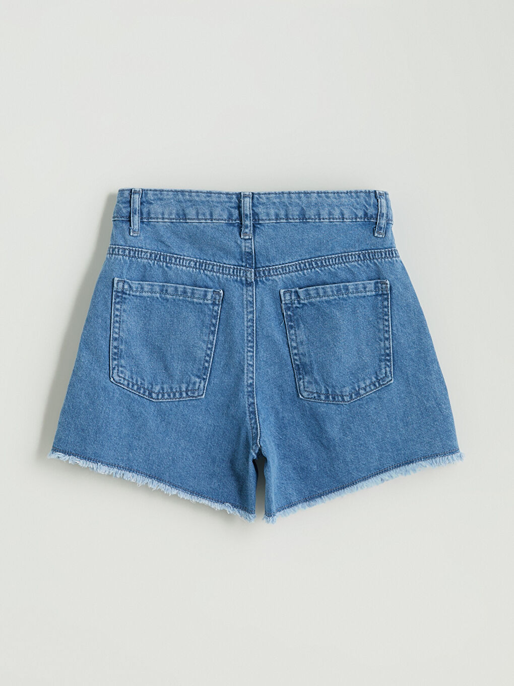 LCW Kids Kız Çocuk Jean Şort -S5GE60Z4-SHK