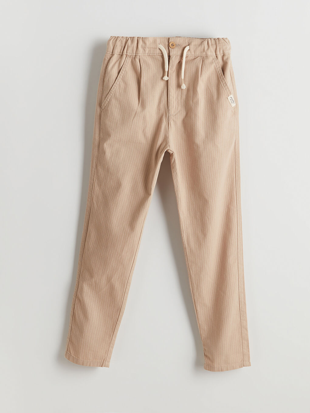 Linen Blend Boys' Trousers -S5GE82Z4-GHR