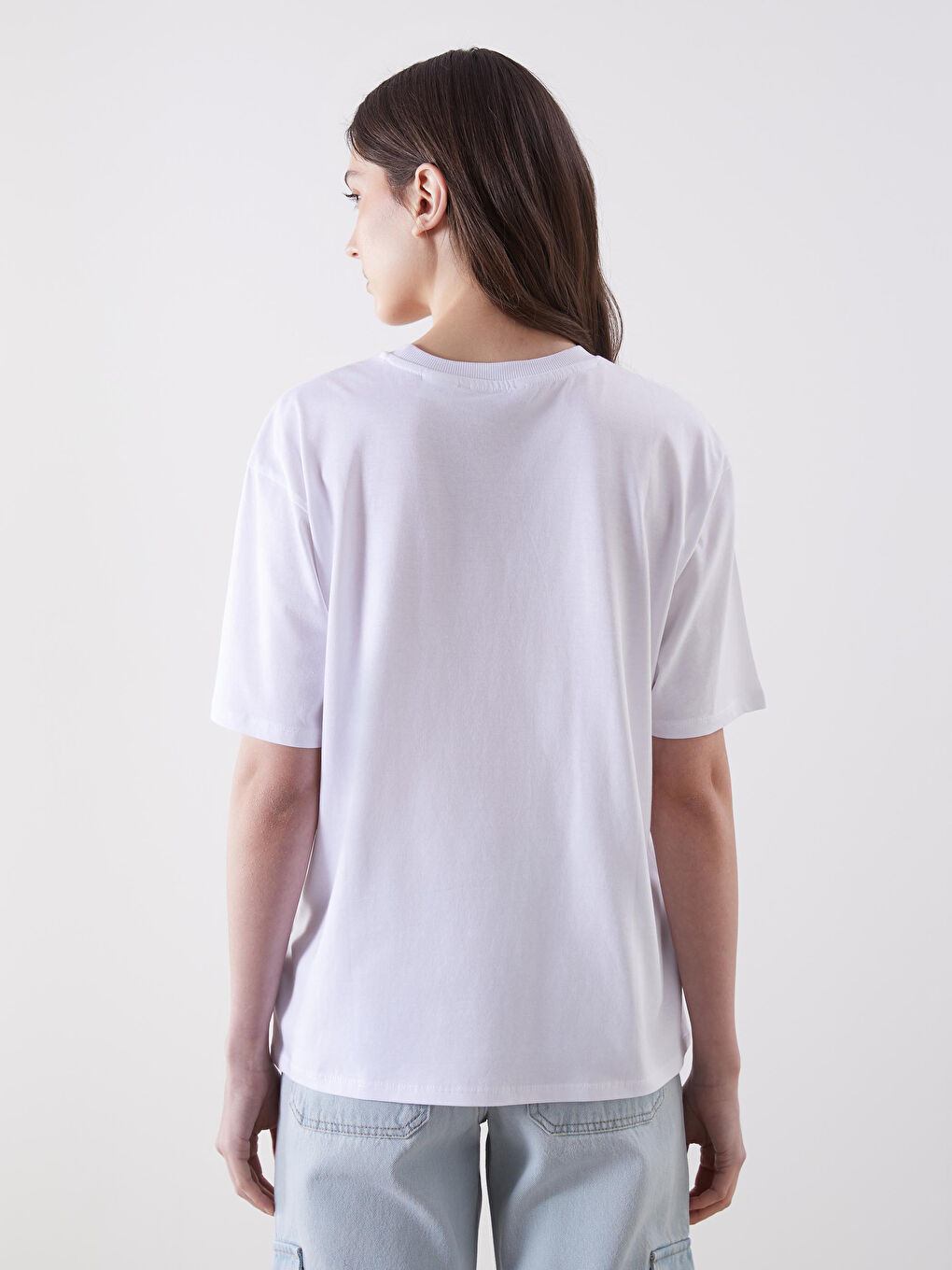 Woman WHITE T-Shirt -S5GE98Z8-Q6K