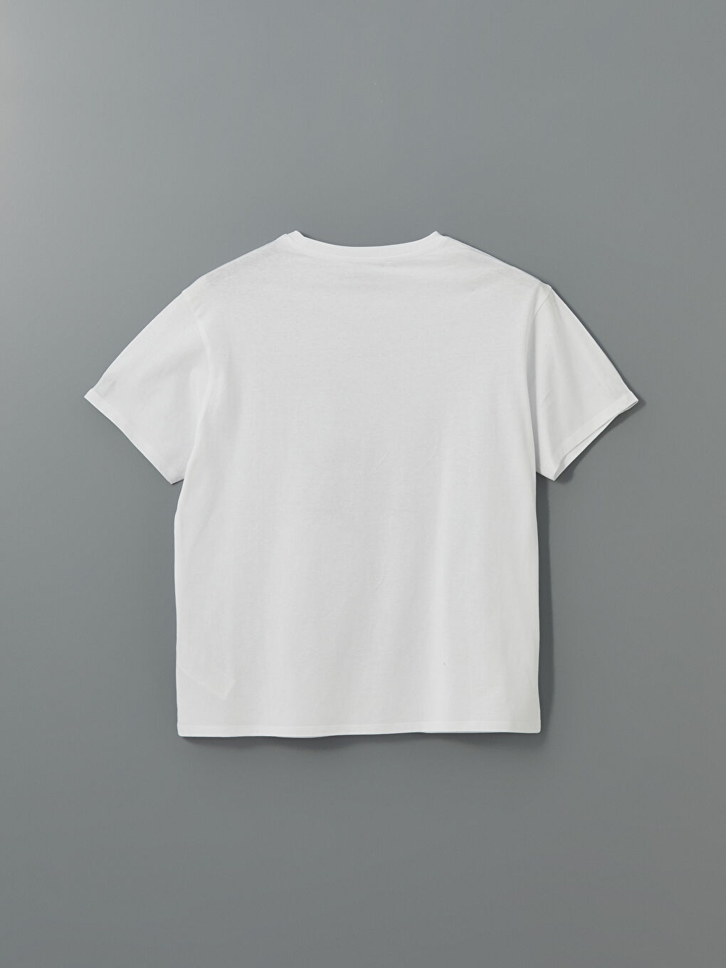 Crew Neck Printed Women's T-Shirt -S5GF35Z8-Q6K