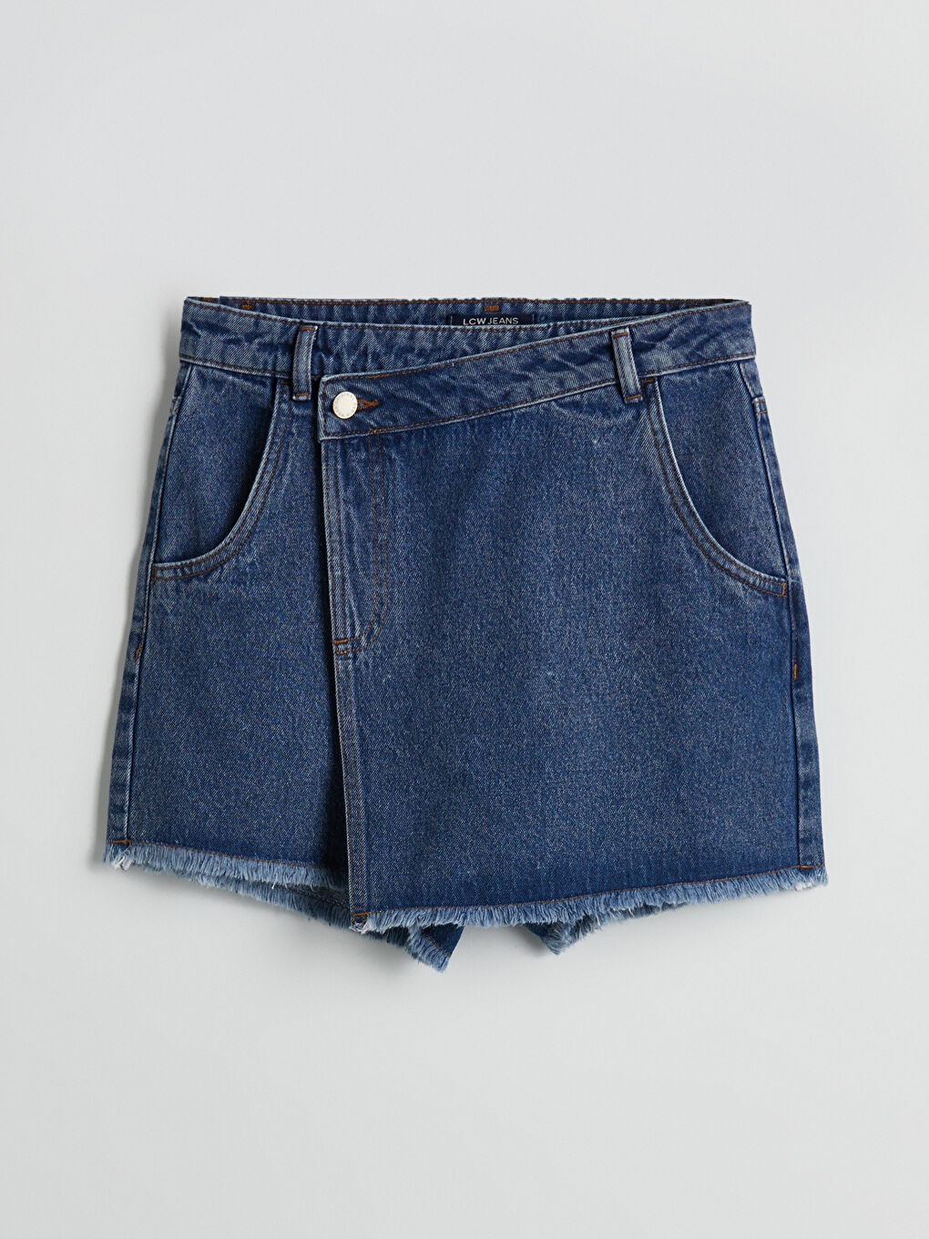 Standard Fit Women's Denim Skort -S5GG05Z8-507