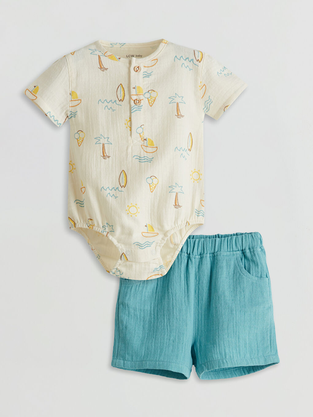 Baby Boy ECRU Set -S5GG16Z1-LRA