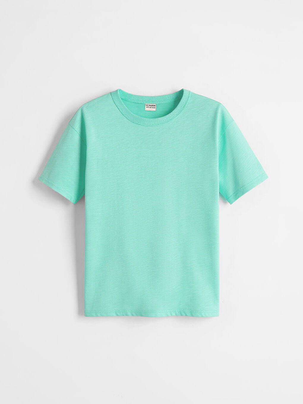 LCW Kids Crew Neck Basic Boys' T-Shirt -S5GG61Z4-FYT
