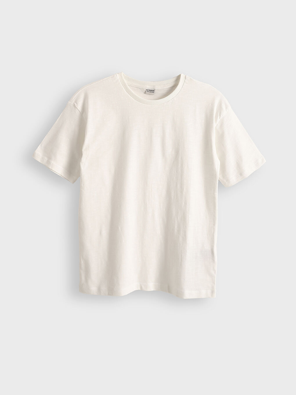 Crew Neck Basic Boys' T-Shirt -S5GG61Z4-R9J