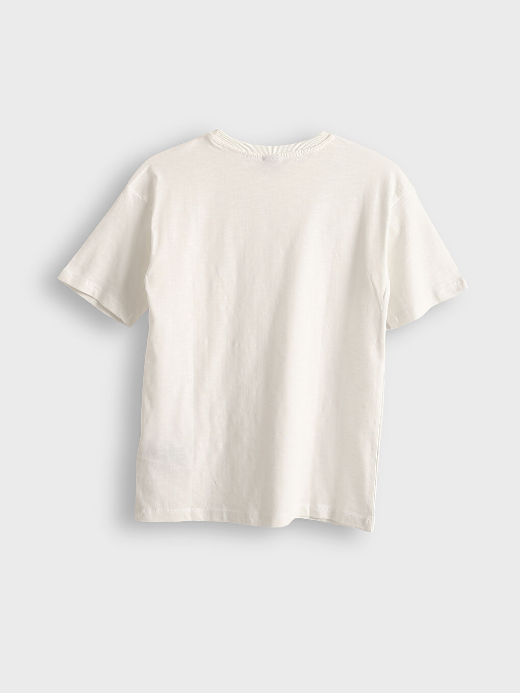 Crew Neck Basic Boys' T-Shirt -S5GG61Z4-R9J
