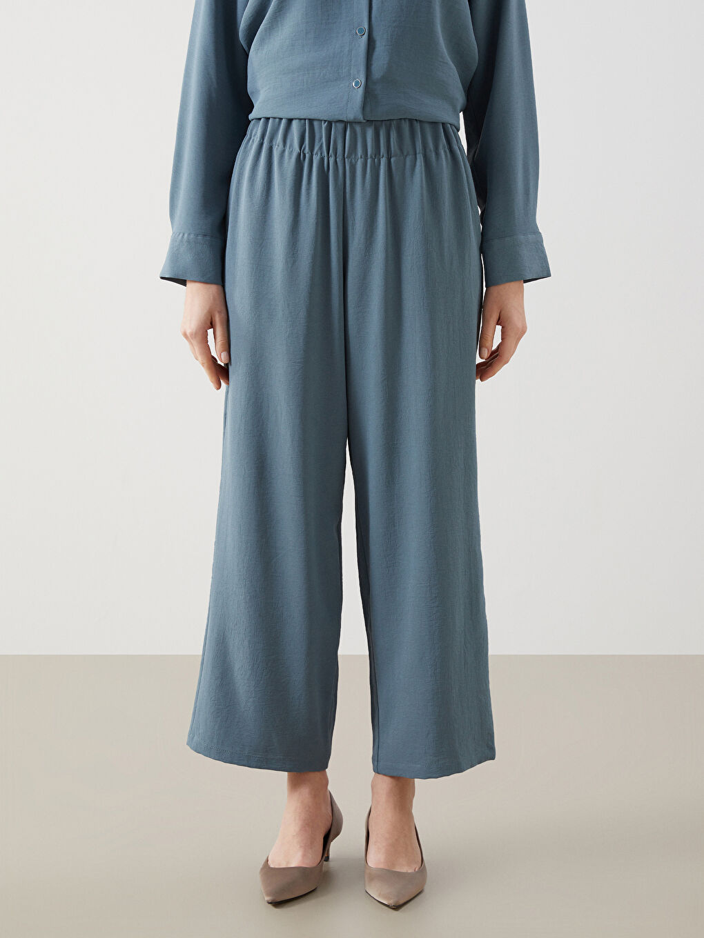 Elastic Waist Women'S Pants -S5GG86Z8-GXP