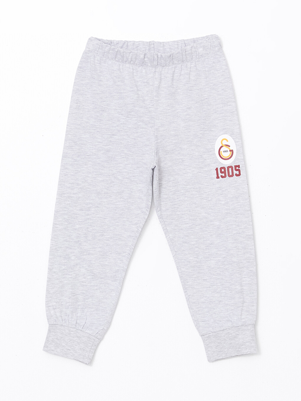 Gri Galatasaray Baskılı Erkek Çocuk Jogger Pijama Altı