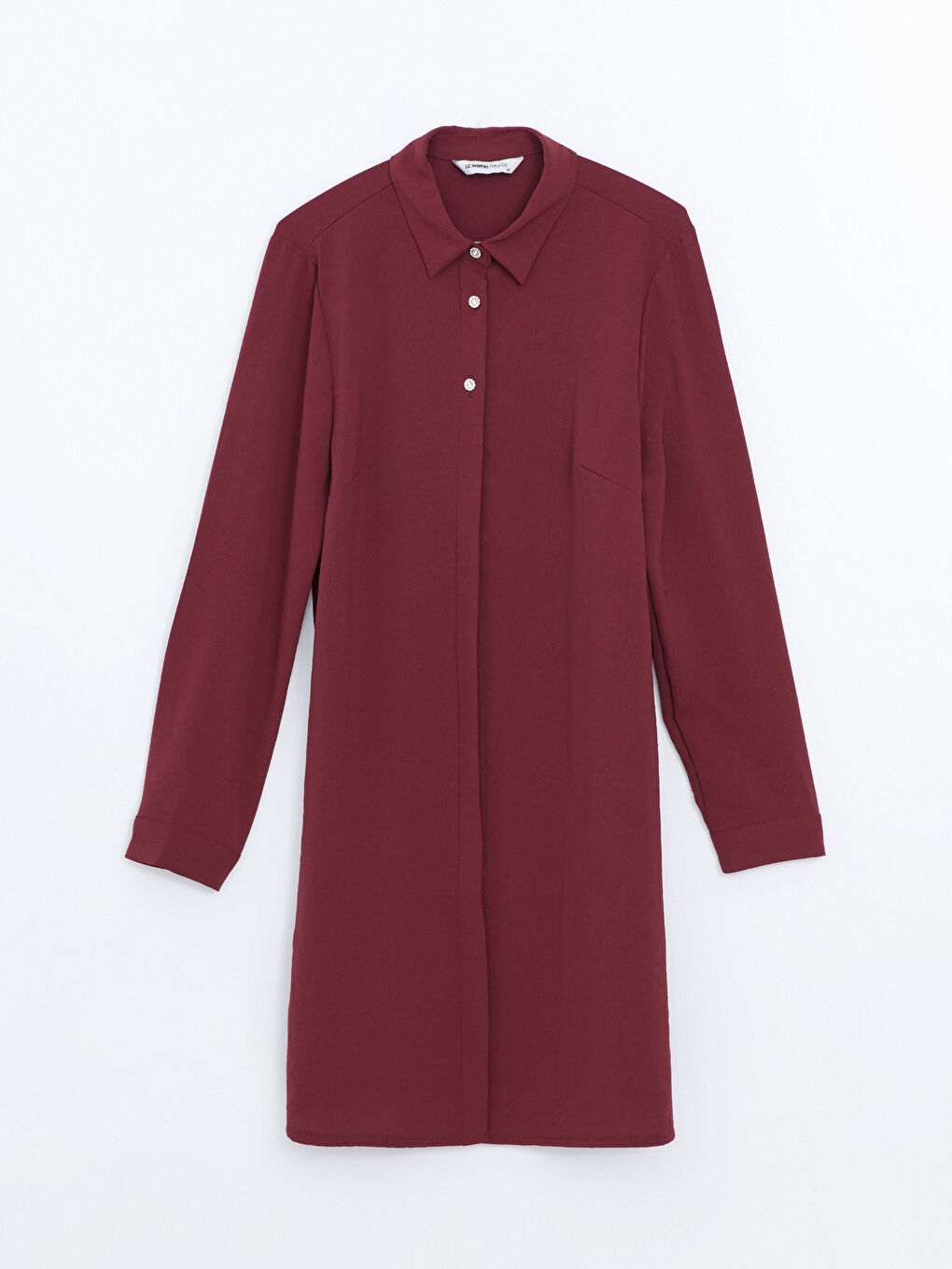 LCW Grace Mürdüm Kadın Gömlek Tunik - 8