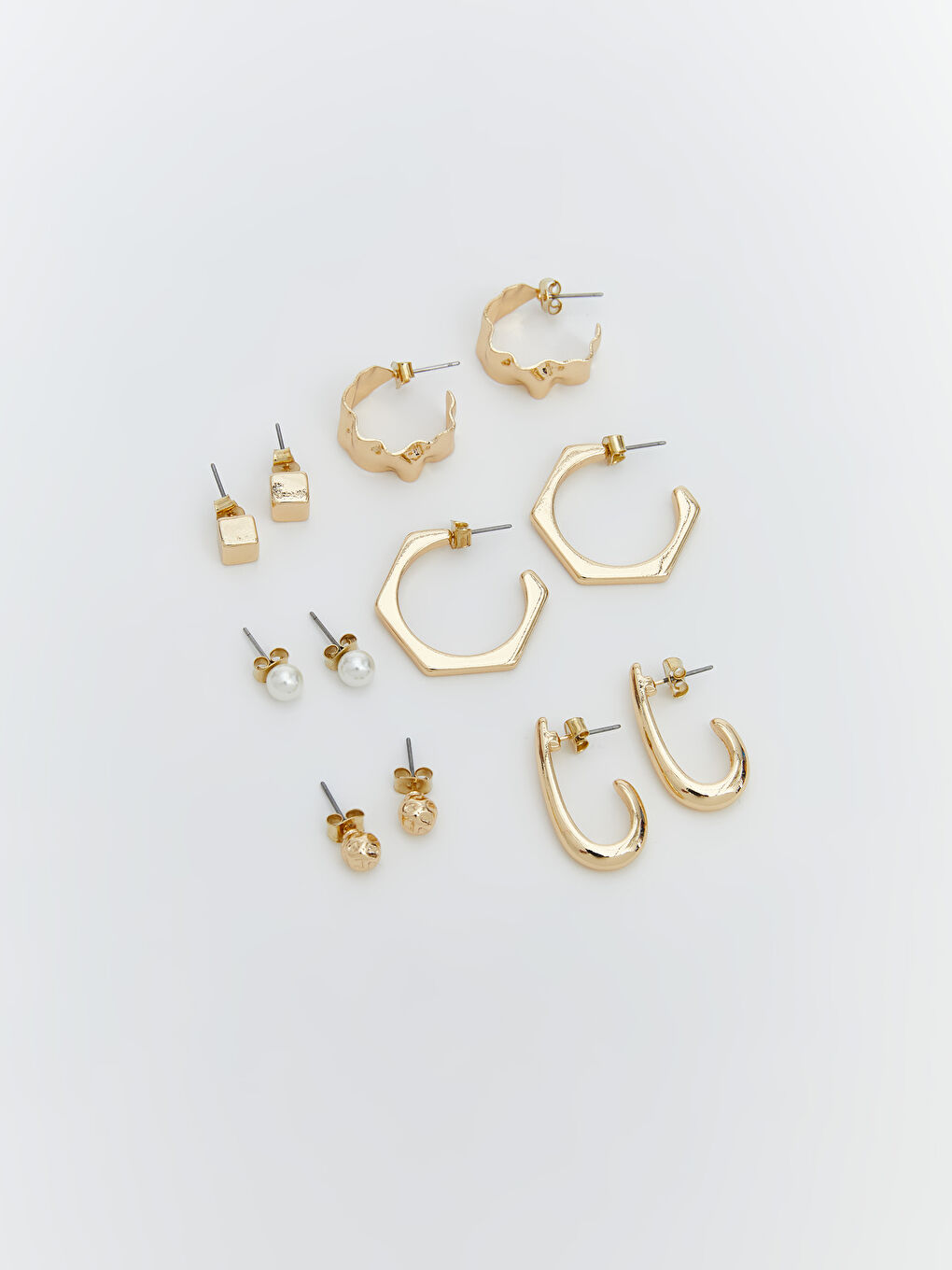 LCW ACCESSORIES Ženske Minđuše Set od 6 -S5GH37Z8-J5T