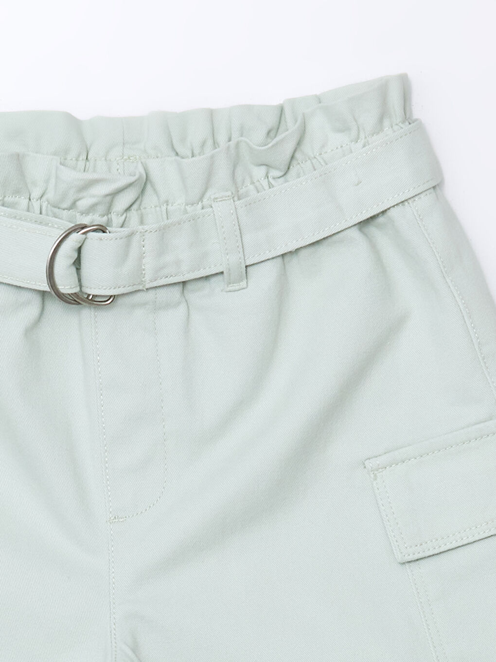 Elasticated Waist Girls' Cargo Shorts -S5GH94Z4-FZC