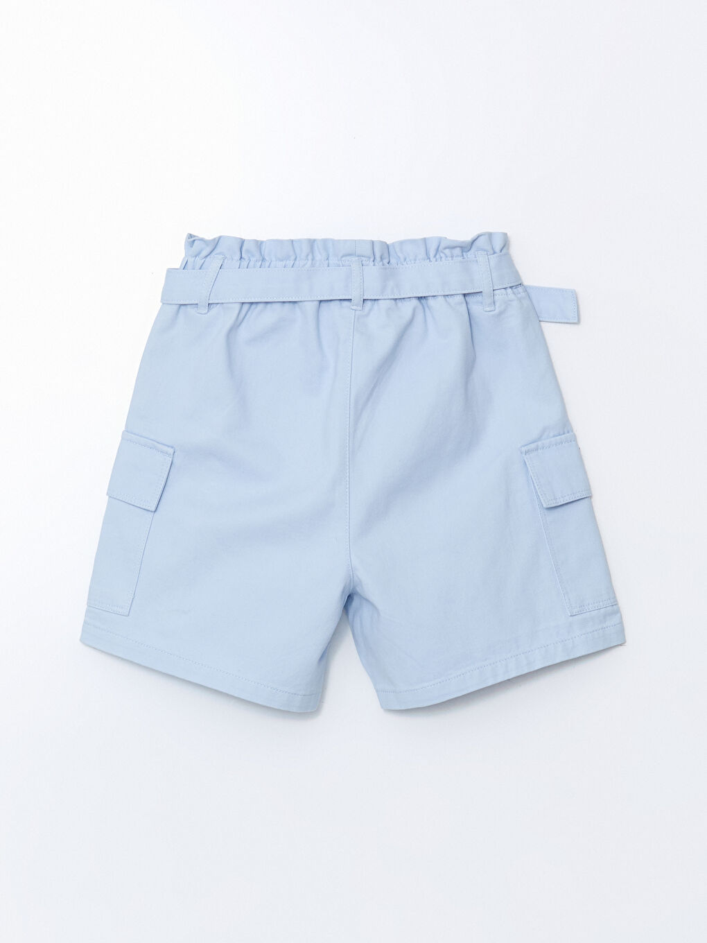 LCW Kids Elasticated Waist Girls' Cargo Shorts -S5GH94Z4-G0K