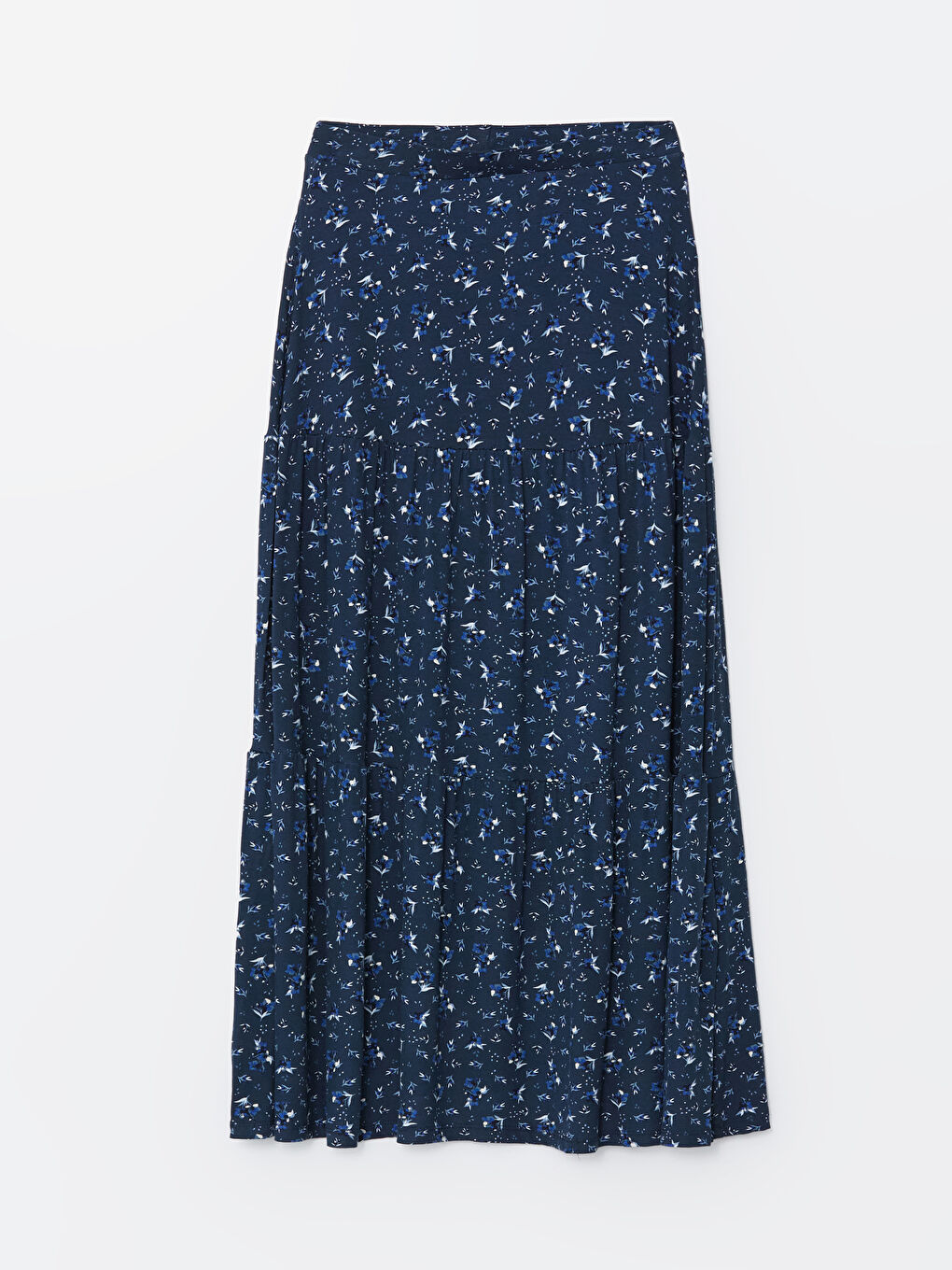 Elastic Waist Floral Flower Woman Skirt -S5GI03Z8-LSJ