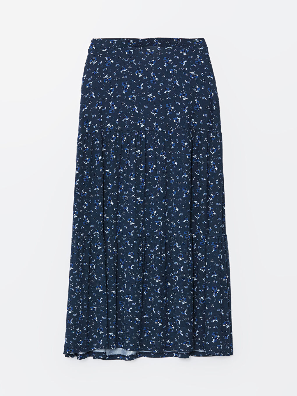 Elastic Waist Floral Flower Woman Skirt -S5GI03Z8-LSJ