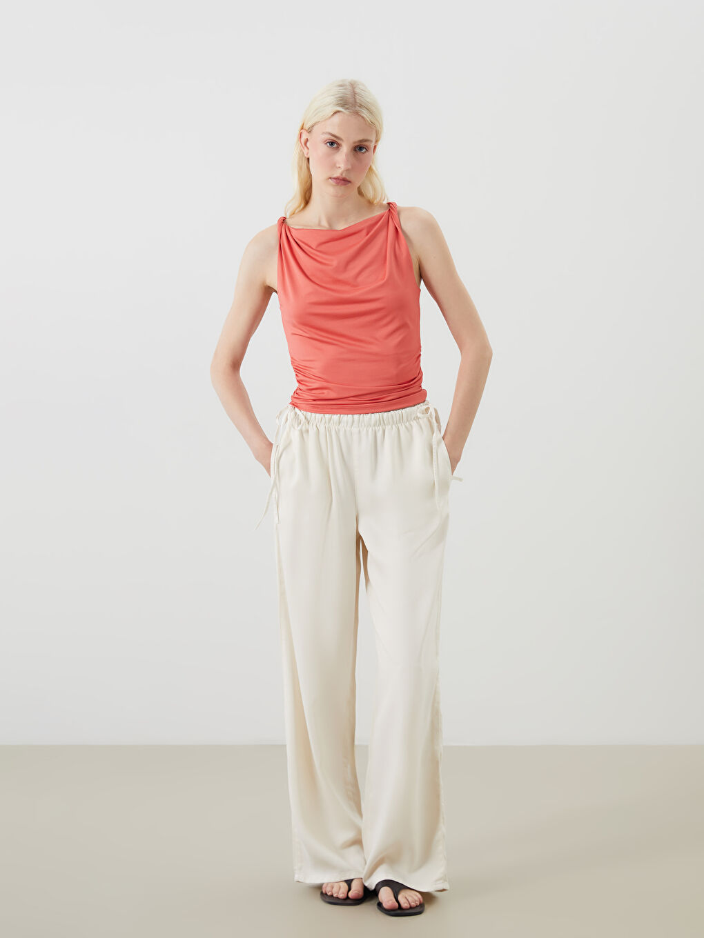 LCW Vision Woman CORAL Blouse -S5GI13Z8-GRP
