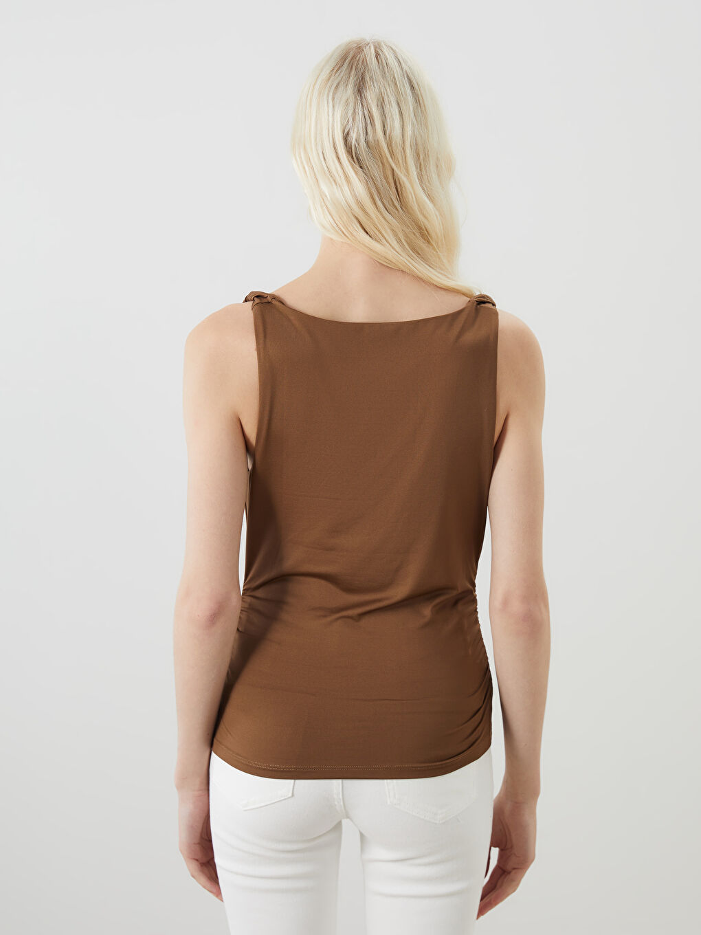 LCW Vision Woman BROWN Blouse -S5GI13Z8-H6J