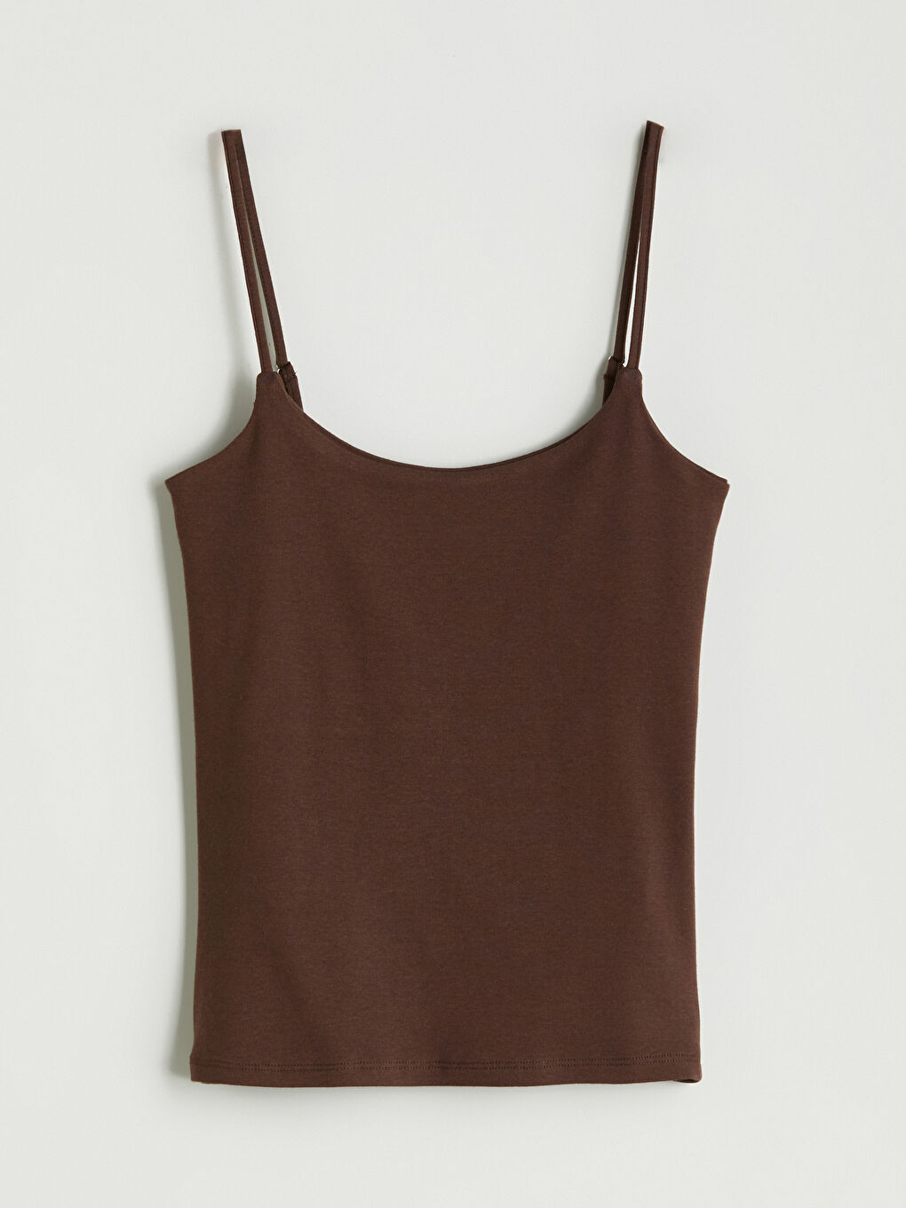 Kahverengi U Yaka Kadın Atlet-4