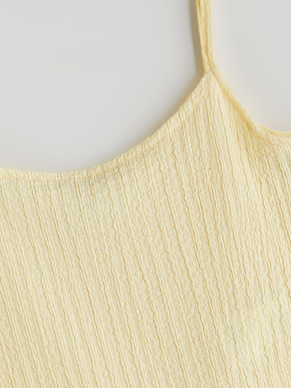 Woman YELLOW Crop Top -S5GI19Z8-FRS