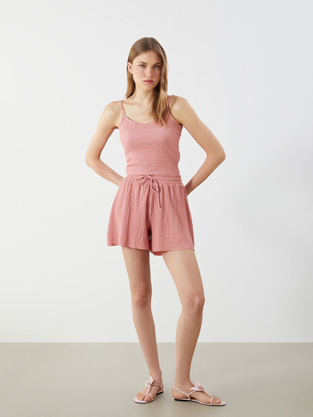 LCW Vision ROZE Crop top Žena -S5GI19Z8-GD6