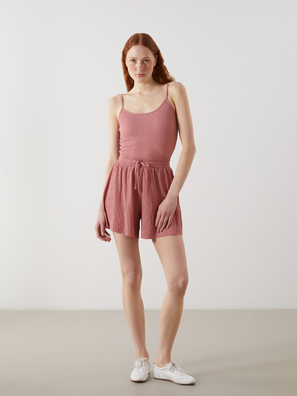 Woman PINK Crop Top -S5GI19Z8-GPV