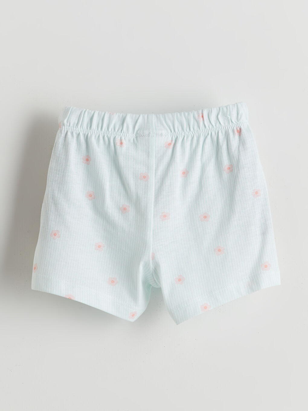 LCW baby Çiçekli Kız Bebek Bluz ve Şort 2'li -S5GI53Z1-LRL