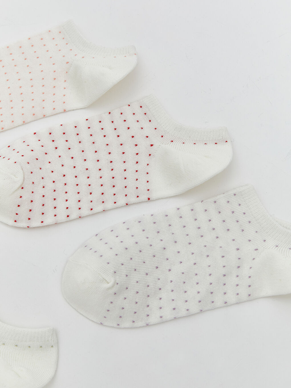 Patterned Women's Trainer Socks 5 Pack -S5GJ15Z8-FDU