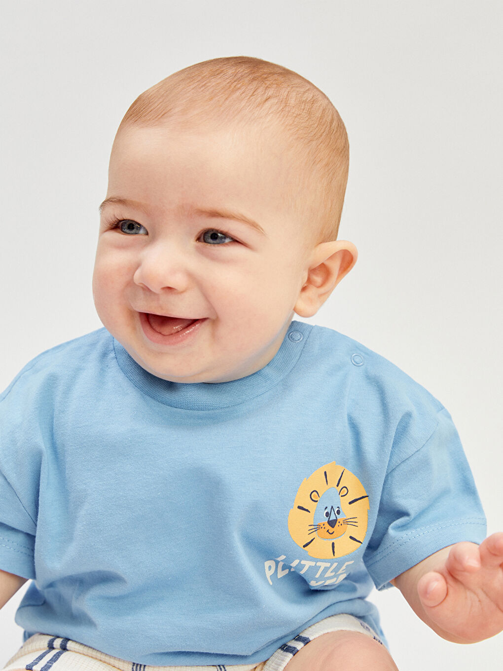LCW baby Štampana Majica i Šorts za Bebe Dečake 2-pakovanje -S5GJ43Z1-R0Y