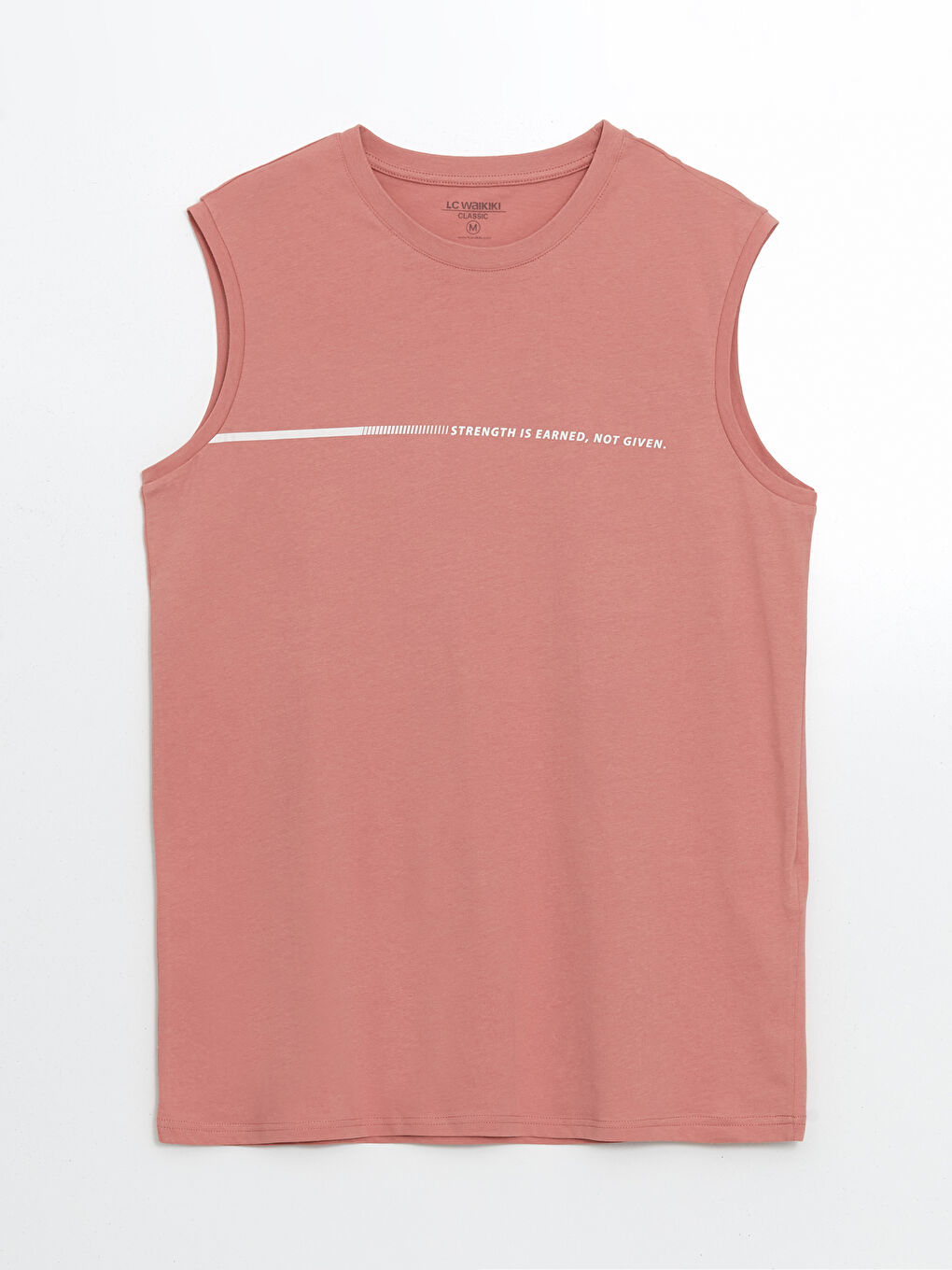 Crew Neck Printed Men's Sleeveless T-Shirt -S5GJ55Z8-YYB