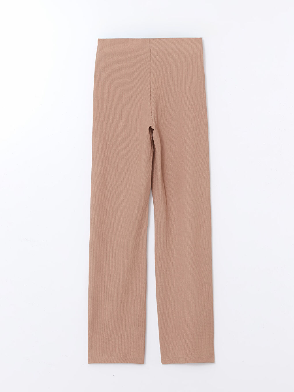 Elasticated Waist Textured Women's Trousers -S5GJ62Z8-FJZ